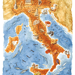 kaart italie