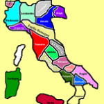 kaart italie